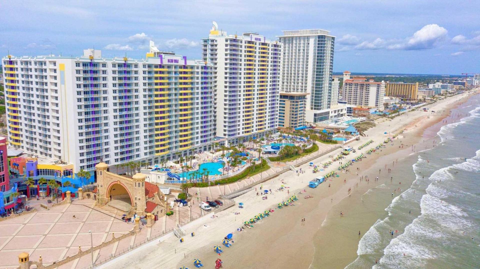 Luxury 17Th Floor 1 Bedroom Condo Direct Oceanfront Wyndham Ocean Walk Resort Daytona Beach | 1708 Exterior photo